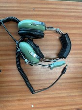 DAVID CLARK AVAITION HEADSET UNTESTED FOR SPARES OR REPAIR