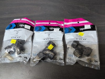 3 Pack Uponor TotalFit 1/2 inch Tee TF4755050
