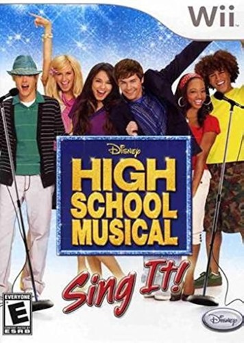 High School Musical Sing It Game Only For Wii And Wii U Very Good 1E