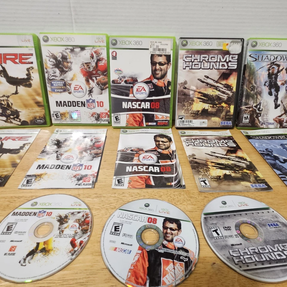 Lote JUEGOS XBOX 360-Alien Predator/Resident Evil/Battlefield 3/Shadowrun/Pure Foto 4 de 4