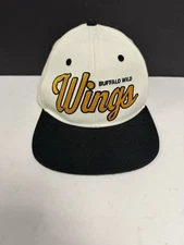 BUFFALO WILD WINGS Throwback Style HAT SnapBack Script Adult Cap