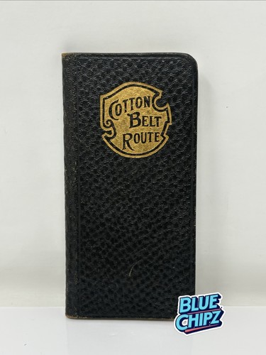 1914 Cotton Belt Route Pocket Diary Calendar St Louis Southwestern Railroad