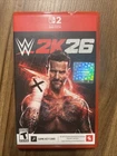 WWE 2K26 2026 Authentic Nintendo Switch 2 / Is Open Not Sealed