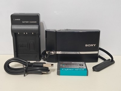 Sony Cyber-shot DSC-T50 7,2 MP Digitalkamera - Schwarz