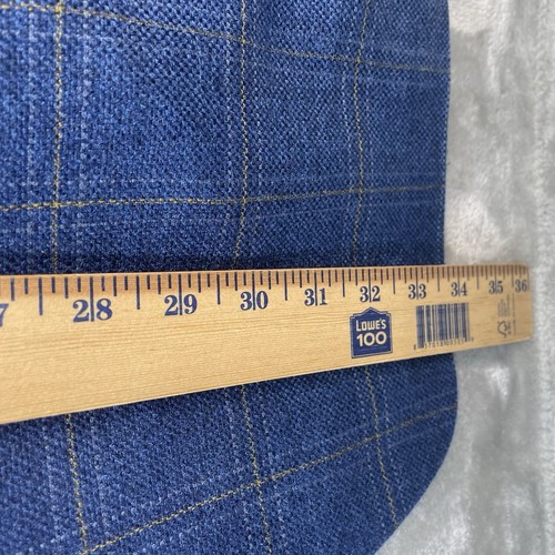 Bullock & Jones Blazer Uomo Taglia 48R Tuta Giacca Due Bottoni Plaid Lana USA Casual - Foto 4 di 16