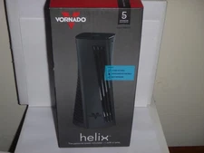 Vornado Helix1 Personal Tower Air Circulator 3-spd 10" Fan Black FA1-0090-06