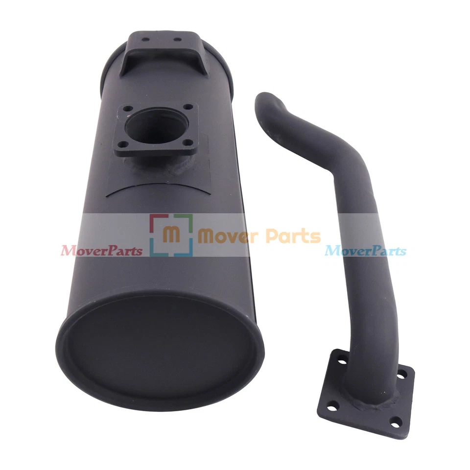 Silenciador silenciador 129944-13520 para motor Yanmar 4TNV98 4TNV98-GGE 4TNV98-VTBZ Foto 4 de 4