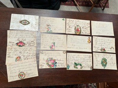 Konvolut alte Briefe vor 1900 TE1075