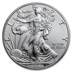 Burnished American Silver Eagle (Random Year, w/Box & COA)