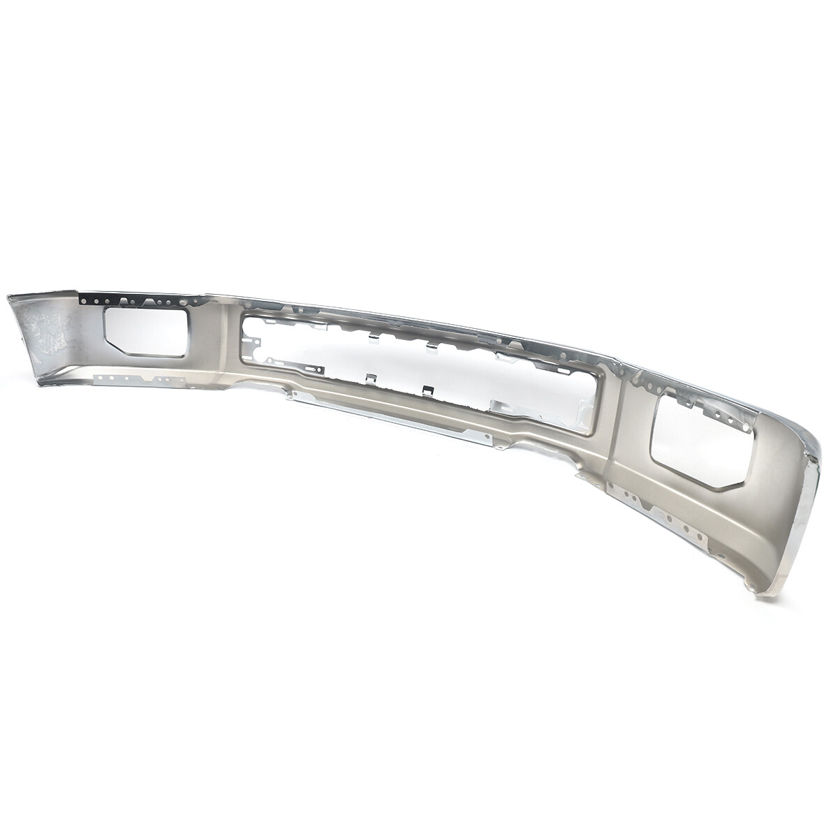 Kit Replacement 2015–2017 Ford F-150 – 2-Piece Kit Front Bumper Chrome Textured Lower Valance Kit 2015 2017 Ff1517 2a