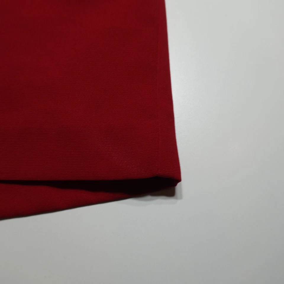 Falda Larga Plaza South Para Mujer W35** Roja Formal Essentials Recta Lápiz Modesto Foto 3 de 4