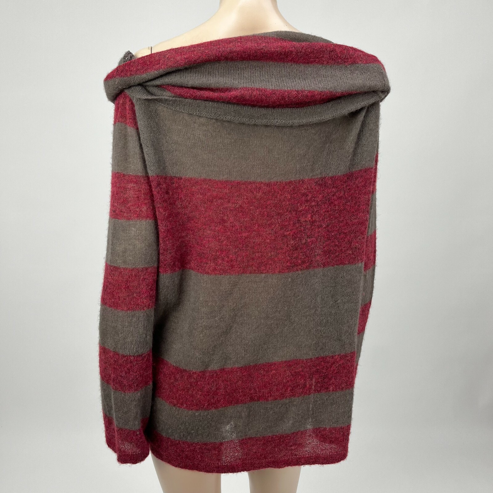 Free People Lulu Rugby Alpaca Sweater 