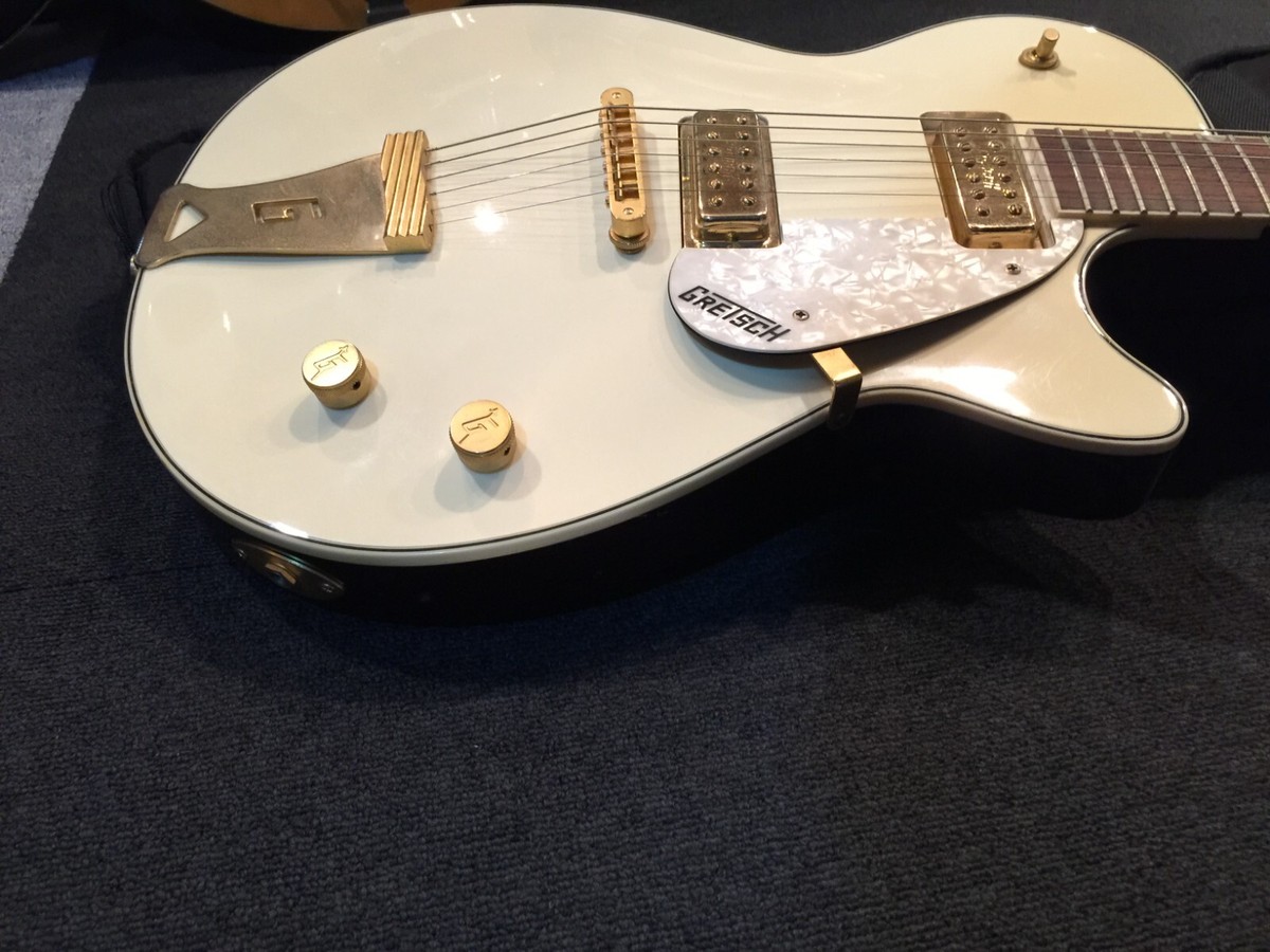 Gretsch G5235G グレッチ 動作良好 生産終了 ゴールド ホワイト Used Gretsch Electromatic G-5235G White 3.5kg HH Gold