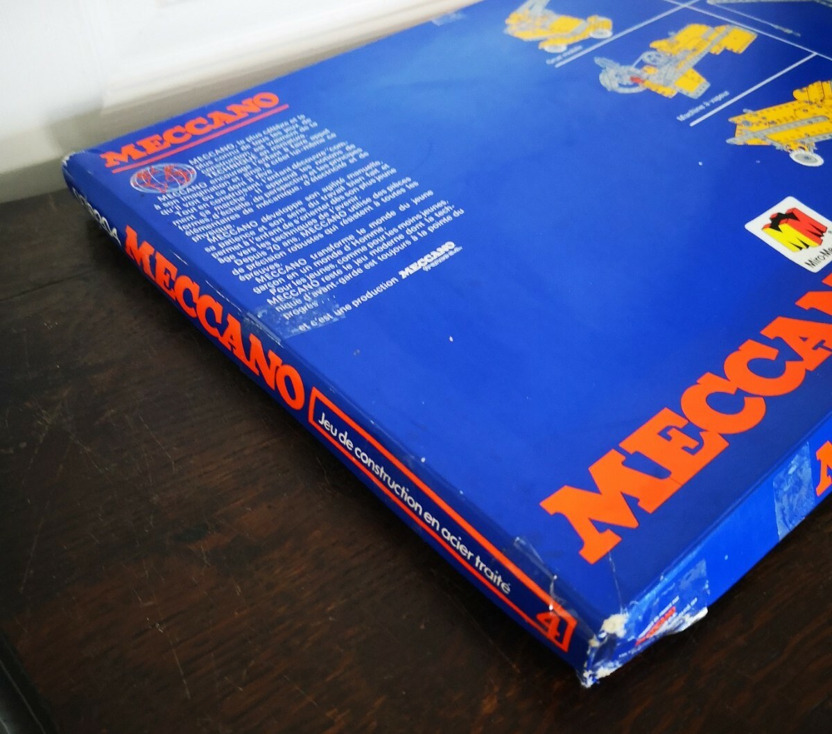 Meccano Vintage N°4 – Jeu de construction en métal + notice - Jeux & Jouets