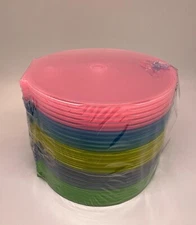 SALE! 25-PACK NEW CD/DVD CLAM SHELL 5 COLORS CASES CSHELL, CS5COLOR25PK-STSL(R1)