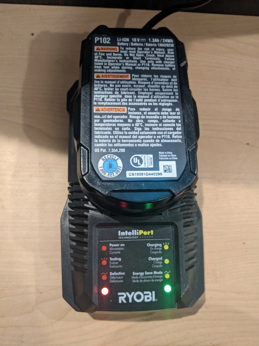 Ryobi battery and charger set sale