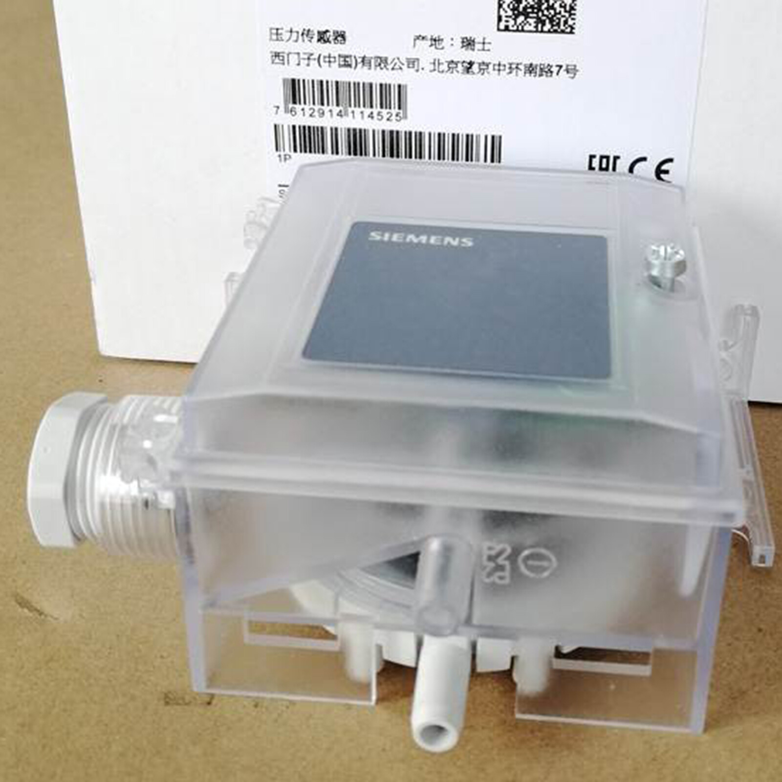 1PCS NEW SIEMENS QBM30201D Air Duct Differential Pressure Sensor SPOT