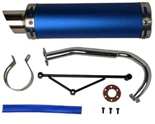 High Performance Exhaust System Muffler GY6 50cc Scooter Moped TaoTao Jonway BL