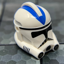 212th Blue Clone Trooper Helmet Phase 2 - Clone Army Customs