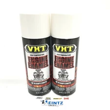 VHT SP129-2 PACK GLOSS WHITE Engine Enamel High Heat Drive Train Paint - 11 oz
