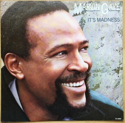 MARVIN GAYE ITS MADNESS 1985 UK CBS VINYL 12 '' TA 6462 EX / EX