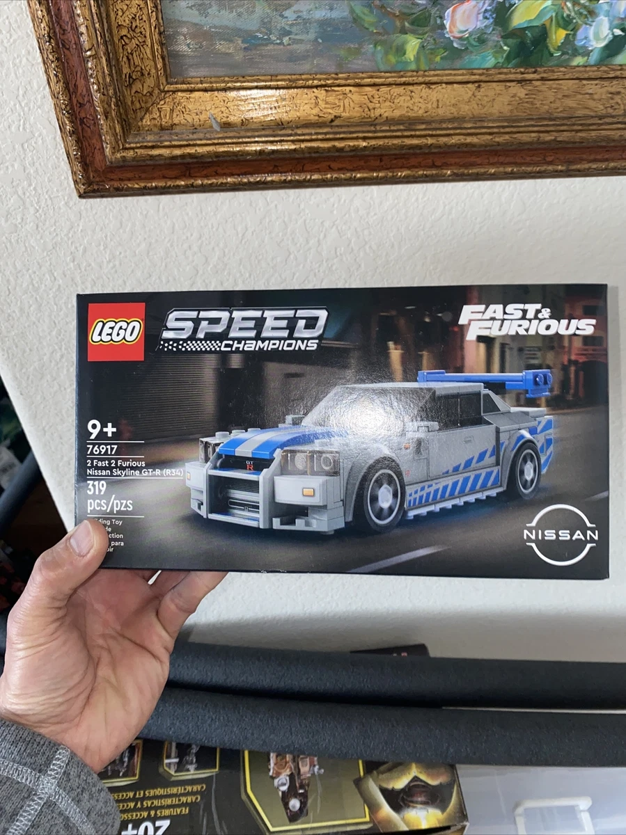 Lego Speed Champions 2 Fast 2 Furious Nissan Skyline Gt-r (r34) 76917 :  Target