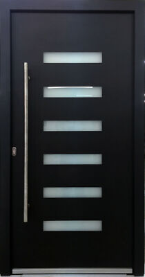 Haustür RC2 WeltHaus  WH75 N Aluminium mit Kunststoff  Bonn LA65 Haustür  RC2