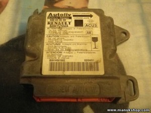 Airbagsensor Airbagsteuergerät Renault Scenic ACU3 1.9 8200117652A  600639500
