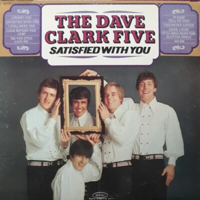 The Dave Clark Five - Satisfied with you - US Press