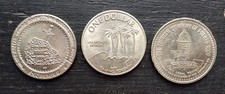 MIRAGE L.V. ONE DOLLAR GAMING TOKEN SET OF 3