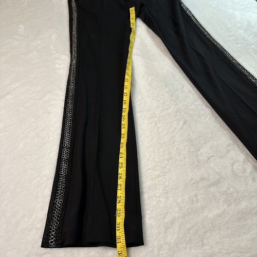 Roberto Cavalli Vestito Pantalone 34 Donna Bootcut Contemporaneo Catena Accento Italia - Foto 12 di 18