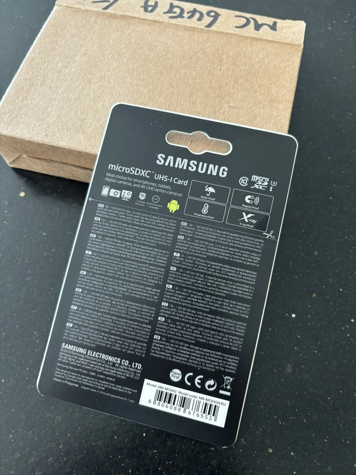 Samsung MicroSDXC EVO Plus Memory Card with Adapter 64GB - Image 2 of 2