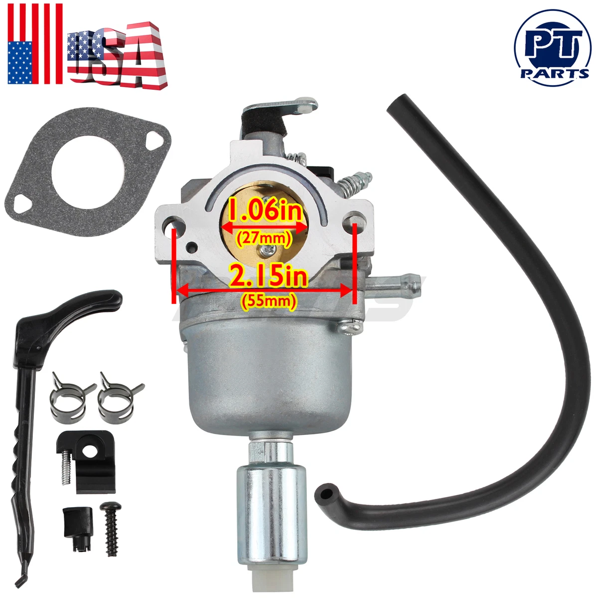 Carburetor for craftsman LT2000 19.5 HP intek 500cc motor model 31P677 0804 B1