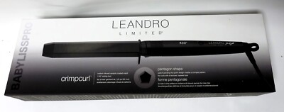 Babyliss PRO Leandro Limited Crimpcurl Electric Hair Curling Wand - BRAND NEW