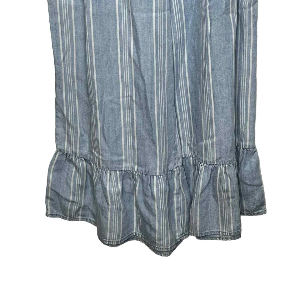 BB Dakota в полоску комбинезон Детский комбинезон v-образным вырезом спереди сзади с оборками укороченный подол маленький женщин - Изображение 4 из 4