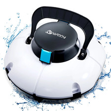 2025 Cordless Robotic Pool Cleaner Auto Vacuum 80min for Above Ground Pool