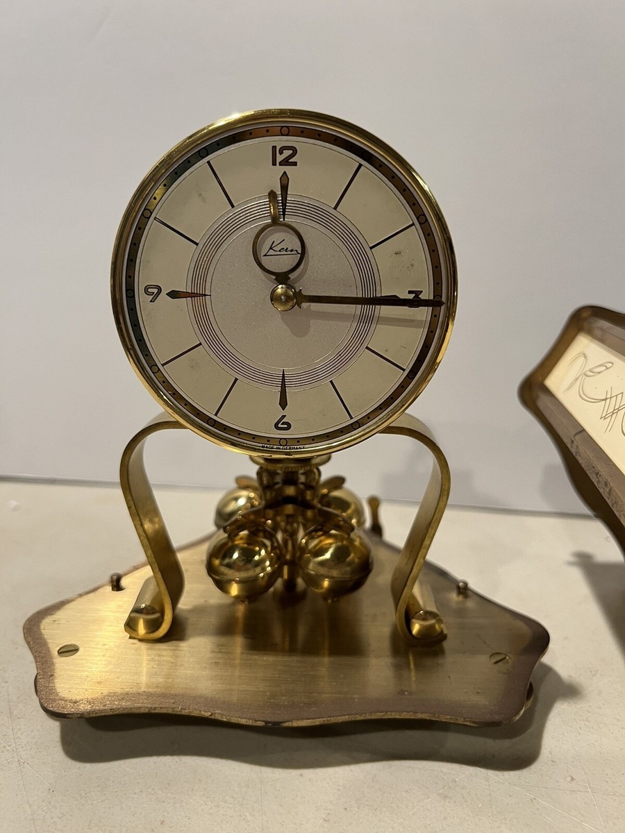 Vintage Germany Kern Anniversary/Dome Clock 400 days | eBay