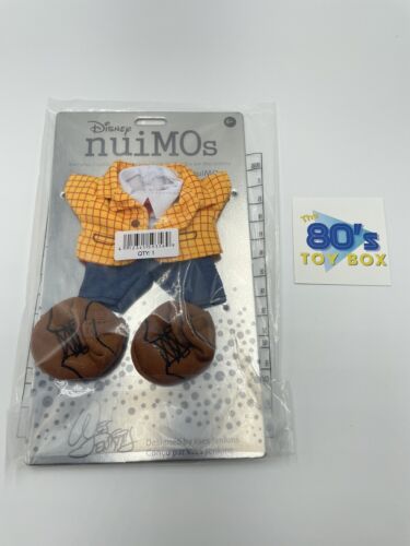 Disney nuiMOs Woody Cosplay Signed by Wes Jenkins Brand New Unopened - Picture 1 of 1