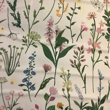 JiffDiff Peel and Stick Floral Wallpaper 17.71” x 118” - Floral Farmhouse Style