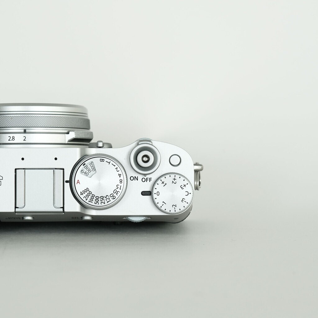 Fujifilm X100V Digital Camera Silver Excellent Condition w/ Extras