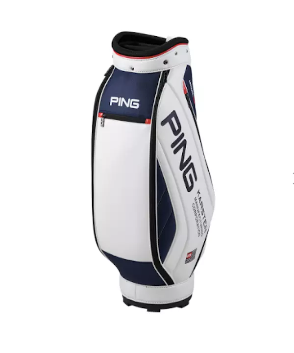Ping Golf Cart Caddy Bag CB-U2305 PU Sport 9.5in 3.1kg 37184 White