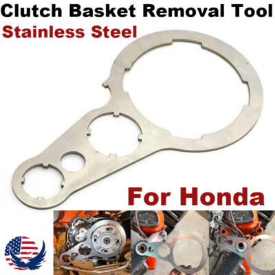 #ad Steel Clutch Basket Removal Tool For Honda CT90 CT110 CT200 ATV Versatile Tool $12.99