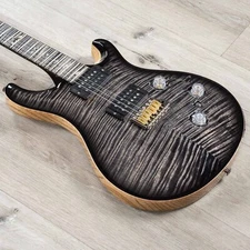 PRS Paul Reed Smith Private Stock Custom 24 Piezo Guitar, Charcoal Smokeburst