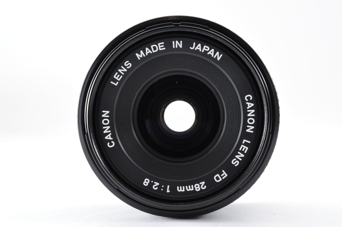 Canon New FD NFD 28mm f2.8 MF Wide Angle Lens [Near Mint Canon New FD NFD 28mm f2.8 MF Wide Angle Lens [Near Mint