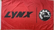 SKI-DOO BRP LYNX SNOWMOBILES 3x5ft FLAG BANNER MAN CAVE GARAGE