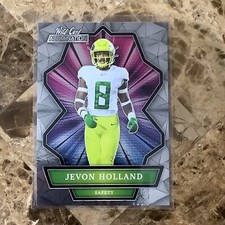 2021 Wild Card Alluminations- Rookie RC- Jevon Holland #ABC-42- Oregon Ducks B-7. rookie card picture