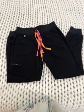 Figs - Zamora Jogger Scrub Pants- Black - Reg...