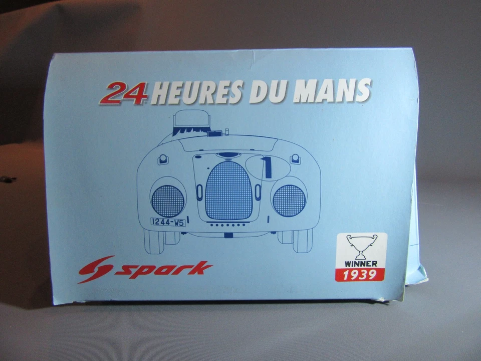A530 Spark 18LM39 Box Empty 1:18 for Bugatti Type 57 C#1 Winner le Mans 1939 - Image 3 of 4