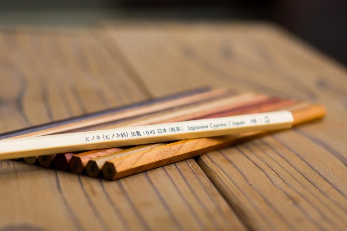 【新品未開封】樹木鉛筆　BOSCO　Wood Pencils BOSCO Wood Pencil Shigeki Miyamoto Solid High-Quality Japan