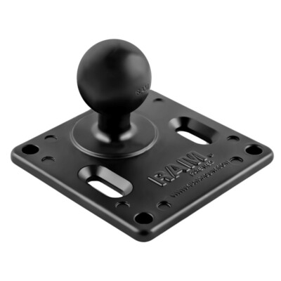 RAM Mount 75mm X 75mm VESA 3.625'' Plate with 1.5'' Rubber Ball - RAM-2461U